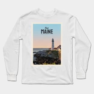 Visit Maine Long Sleeve T-Shirt